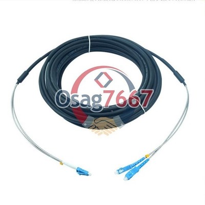 10M Outdoor Waterproof Field Fiber Patch Cord  LC to SC  LC-SC SM 9/125  Duplex 