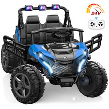 24V Kids Ride on Car 4WD 2 Seater Power 800W Motors Electric Remote Control EVA