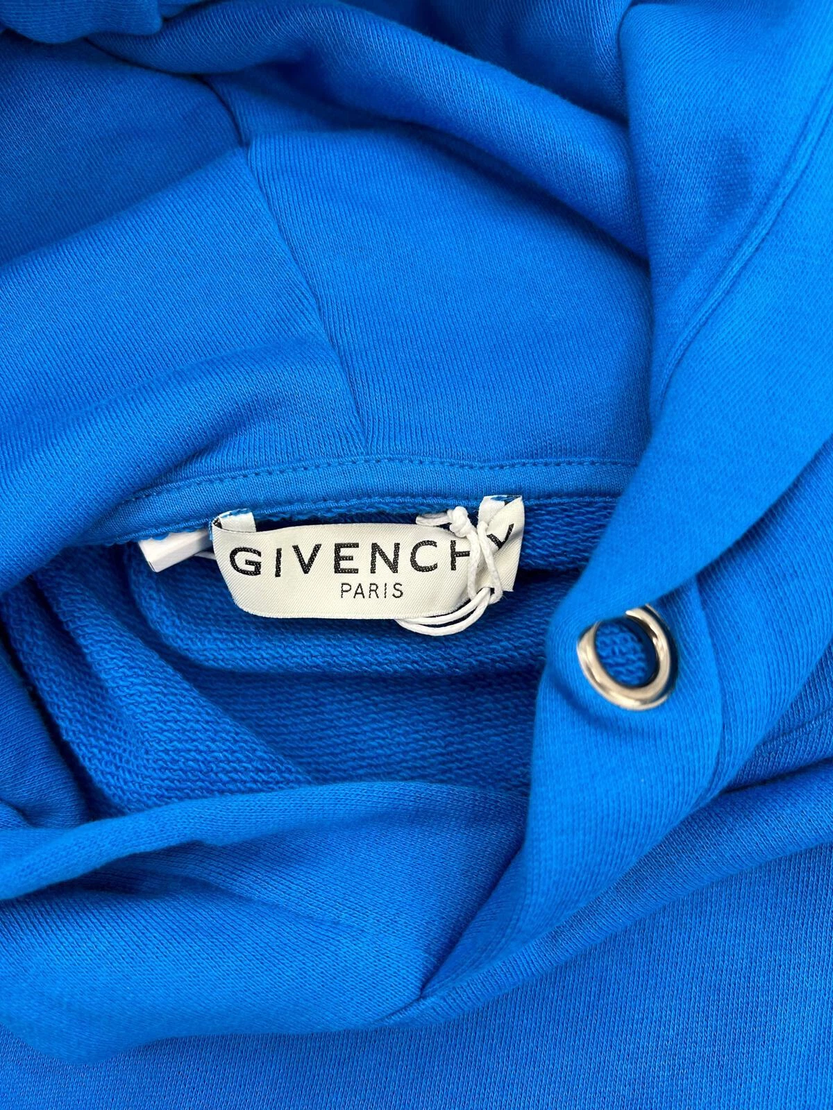 Felpa con cappuccio Givenchy Ocean Blue Address