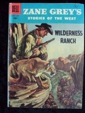 ZANE GREY'S STORIES OF THE WEST 33 DELL SILVER AGE COMIC