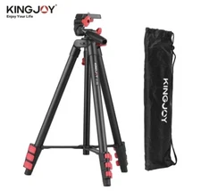KINGJOY VT-832 Portable Photography Tripod Stand Aluminum Alloy 2kg Load Capacit