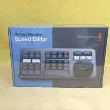BLACK MAGIC DESIGN DAVINCI RESOLVE SPEED EDITOR Unopened Editing Keyboard 
