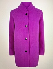 Fenn Wright Manson Pink Rebecca Cardigan Coat Felted Merino Wool Size L