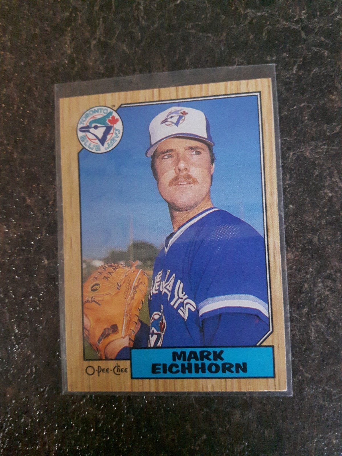 1987 O-Pee-Chee Base Mark Eichhorn Card# 371