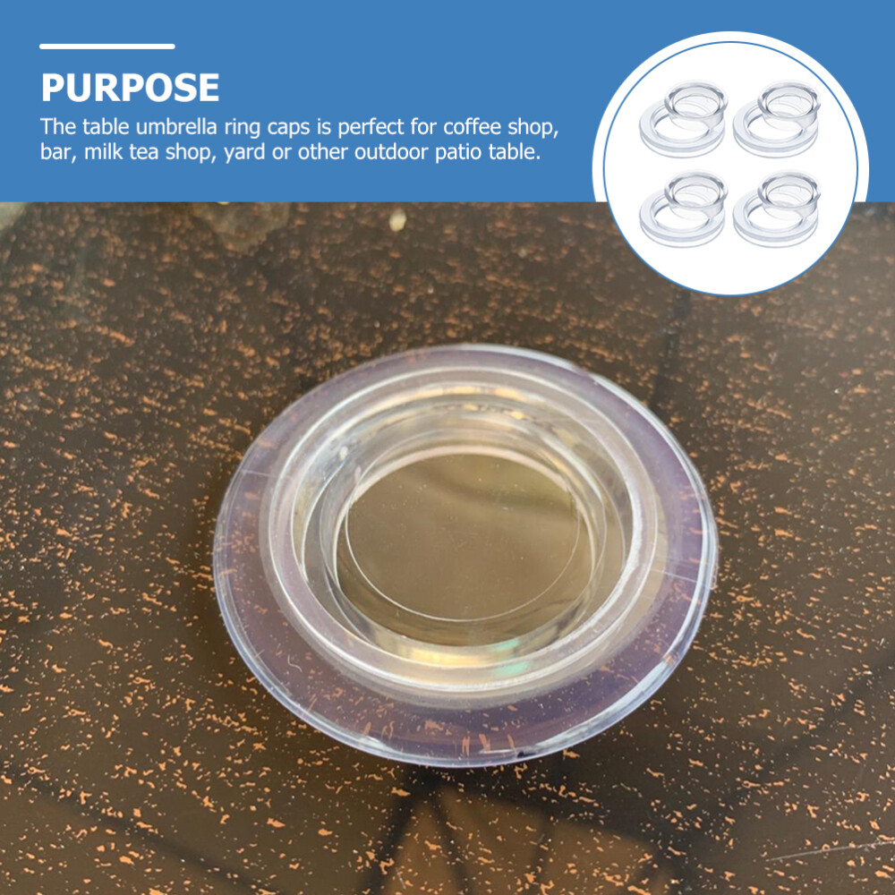 4 Sets Umbrella Plug Cap Patio Table Ring for Hole Caps eBay
