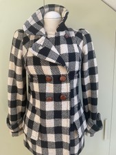 Sonia Rykiel Woolen Coat With Structured Shoulders 