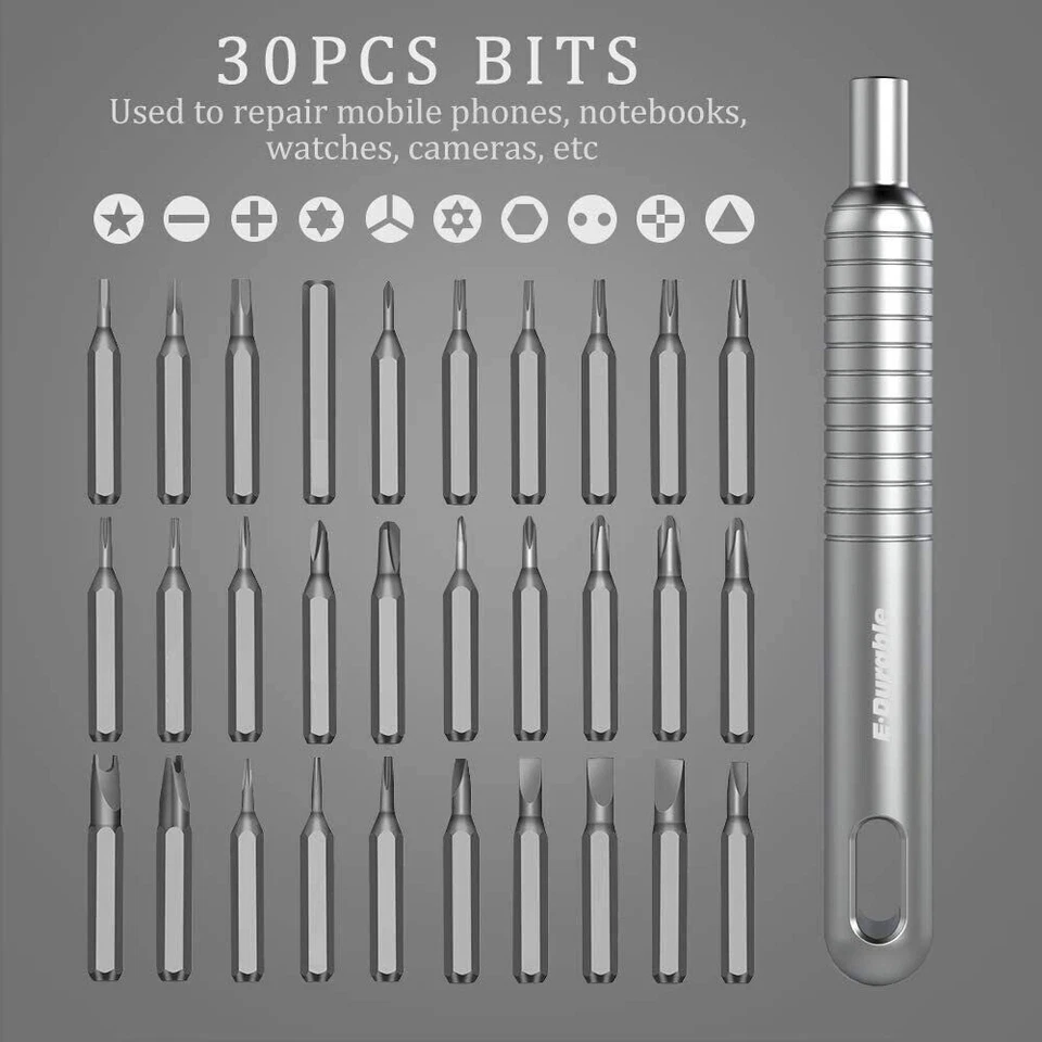 For Macbook Air Macbook Pro Repair Tool Kit 1.2mm Pentalobe Screwdriver 30X/Set - Image 3 of 4