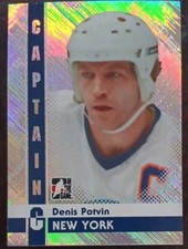 2011 - 2012 ITG Denis Potvin Captain C Silver #23 Hockey Card