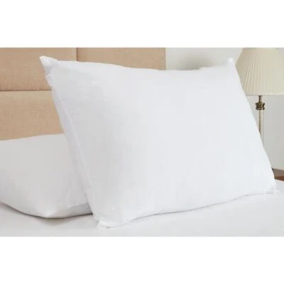 MITRE LINEN Mitre Comfort Simply Soft Pillow in White - Microfibre/ Hollowfibre