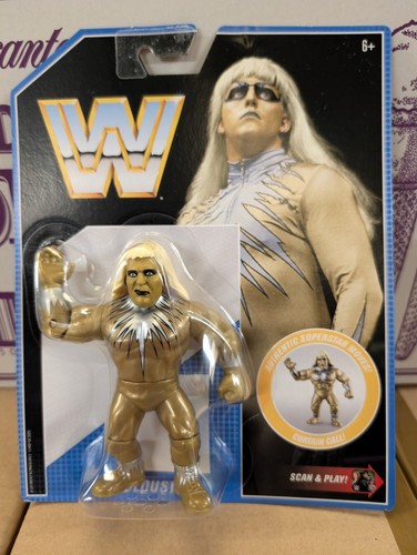 WWE MATTEL RETRO SERIES 9 GOLDUST WRESTLING ACTION...