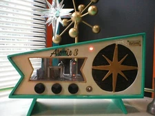 Vintage Tube Amplier Repurposed CBS 12AX7 + 2x 50C5's Push Pull Handmade Chassis