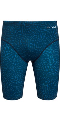 Orca Mens Core Jammer Triathlon Shorts - Blue Diploria