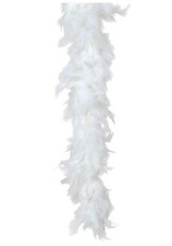 White 80 Gram Feather Boa