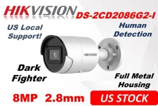 Ⲏіkvіsіon 4K 8MP Outdoor Bullet IP Camera DS-2CD2086G2-I 2.8mm Acusense