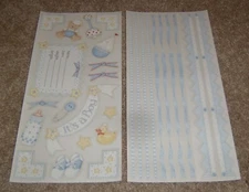 Me & My Big Ideas MAMBI Stickers ~ Baby Boy Stickers & Borders