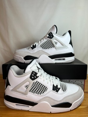Nike Jordan 4 Retro Military Black (GS) 408452-111 Size 6Y / 7.5W Brand New DS | eBay