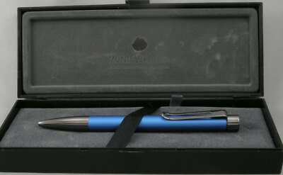 Monteverde Ritma Blue & Gunmetal Ballpoint Pen - New In Box!