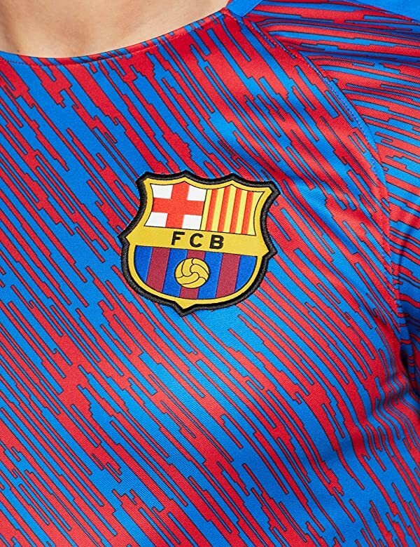 Nike FC Barcelona 17/18 Home Stadium Training Shirt Sz S New