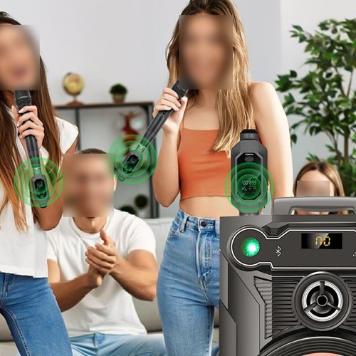 Kabelloser XLR-Transmitter für dynamisches Mikrofon mit Akku - Bild 24 von 31