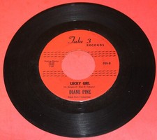 DIANE PINE "Lucky Girl" / "Your Love is Mine" VERY RARE NORTHERN SOUL NM HEAR IT