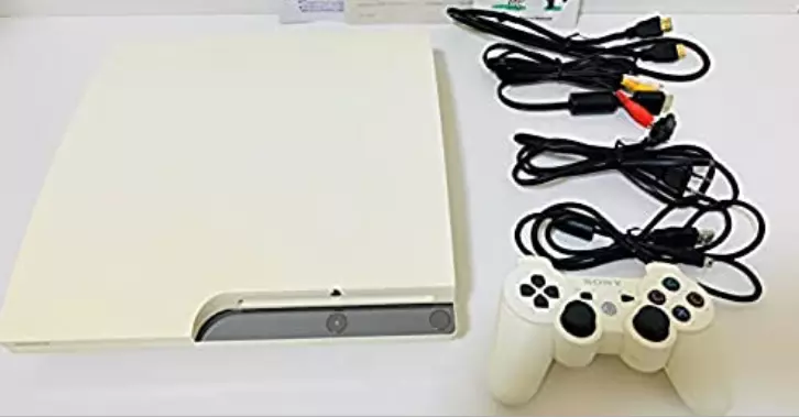 SONY PS3 PlayStation 3 160GB CECH-2500A Classic White Game Console Fedex  Shippin