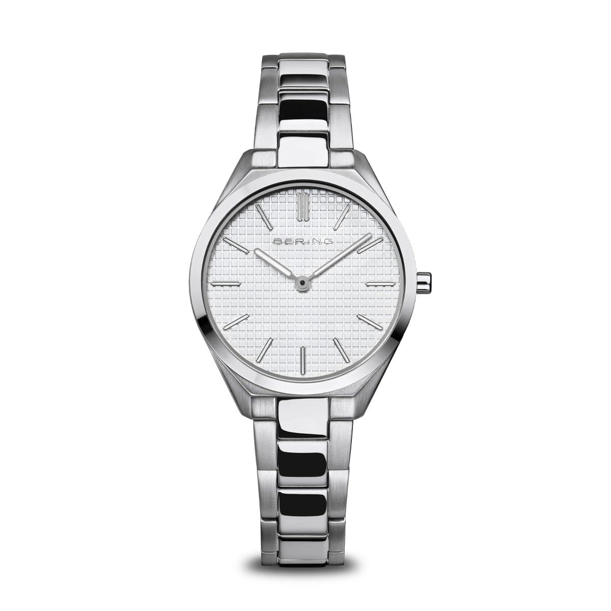 Montre Bering Femme 17231-700 Ultra Slim en acier gris