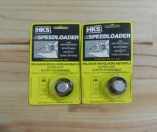 HKS Speedloader;  48K;  6-Shot;  22 WMR, 22 Magnum;  2 Pack;  Fast & Dependable