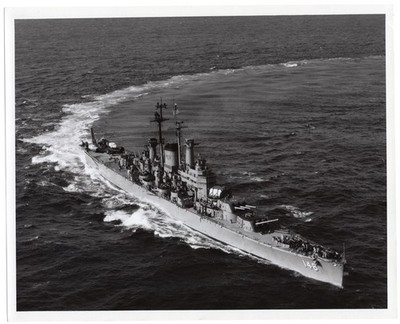 1951 US Navy Heavy Cruiser CA-148 USS Newport News 8x10 Original News Photo