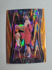 2024-25 Panini Select - Mezzanine Alperen Sengun #335 Orange Tectonic Prizm