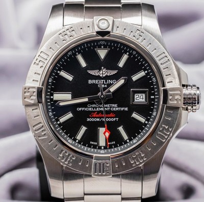 Breitling Avenger II Seawolf 45mm Brushed Automatic Dive Watch