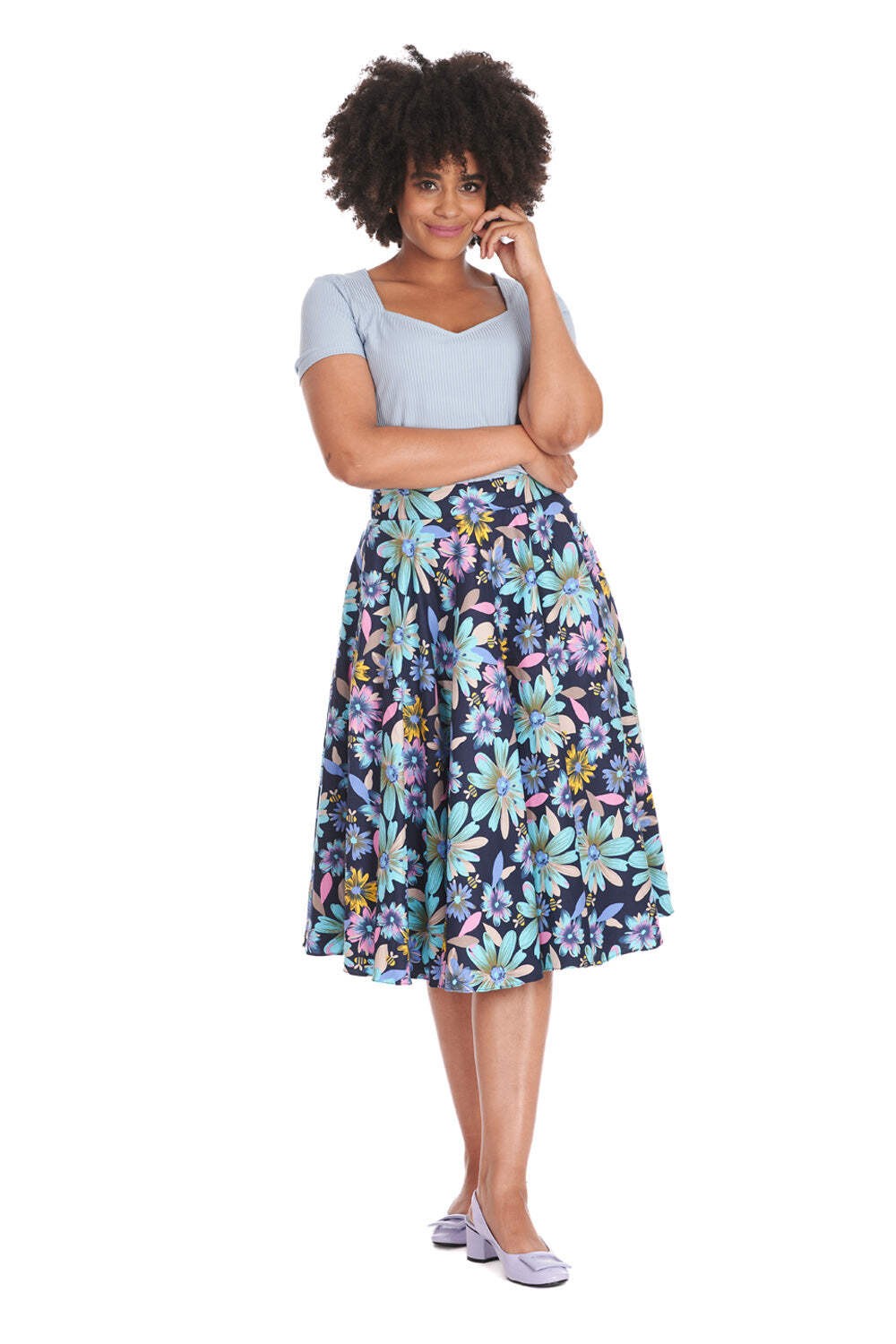 Banned Apparel - Summer Bee Swing Skirt