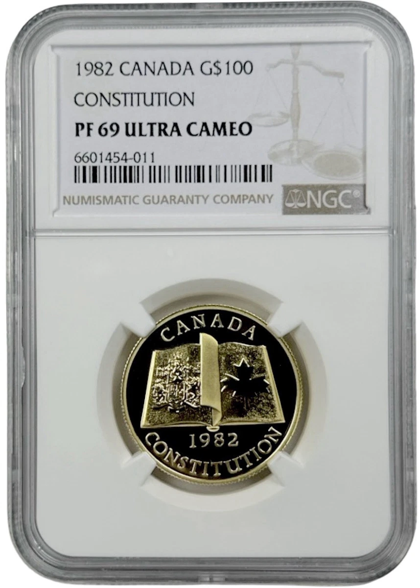 1/2 oz Precious Metal Content per Unit 1982 Gold Bullion Coins for