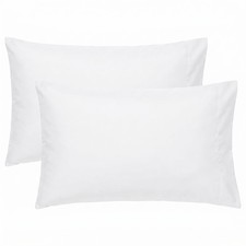 EXQ Home Toddler Pillowcases 13x18, Set of 2 Envelope-13x18 Inch, White