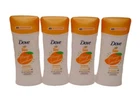 4 PACK DOVE Teens Antiperspirant Moisturizers Mango Sunshine Deodorant 2.6 oz