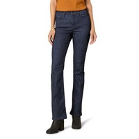 Amazon Essentials Damen Slim Bootcut Jeans Mid-Rise Stretch Leicht AusgespüLt 42