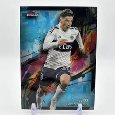 2024 Topps Finest Ryan Gauld Aqua Refractor /99 SSP Vancouver Whitecaps MLS