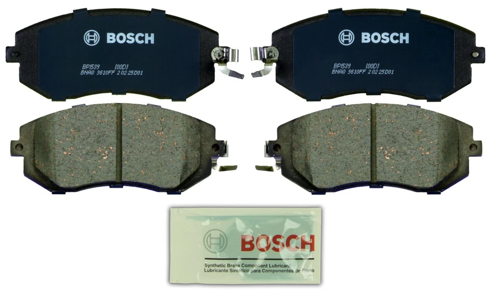 Bosch QuietCast Ceramic Brake Pad and Rotor Kit For 2011-2014 Subaru Impreza Foto 3 de 4