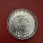 2016 Silver Shield 1 oz .999 Silver Vote Trump He Shall Overcome in Capsule