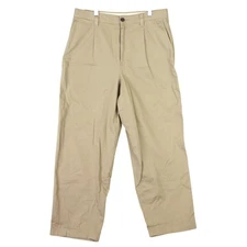 JW Anderson X Uniqlo Chino Pants Men Size 32(33x30) Straight Leg Cotton Khaki