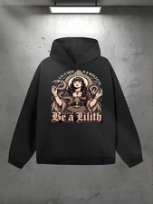 Be a Lilith Dark Academia Gothic Hoodie - Ever Bred In A Witch'S Womb Serpent Go