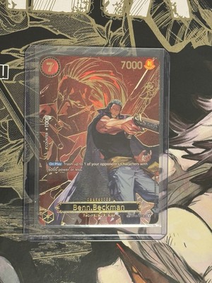 One Piece TCG Karte Benn Beckman OP09-009 SP Englisch