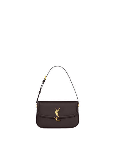 SAINT LAURENT Solferino Small $3100 CHICORY COFFE Shoulder Bag New & Authentic