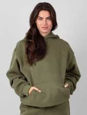 COMFRT Minimalist Hoodie in Olive - Size Medium 