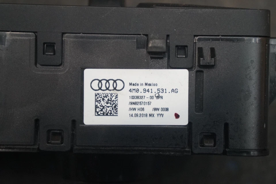 Interruptor de control del faro del tablero 4M0941831AG OEM Audi SQ5 2018 Foto 3 de 3