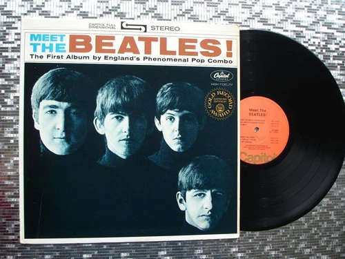 The Beatles ‎~ Meet The Beatles! ~  Vintage  LP  Capitol Records – ST 2047