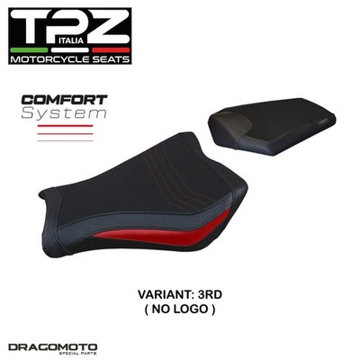 HONDA CBR 1000 RR 2012-2016 Sattelbezüge HCB16RJC-3RD-2 TPZ rot COMFORT SYSTEM