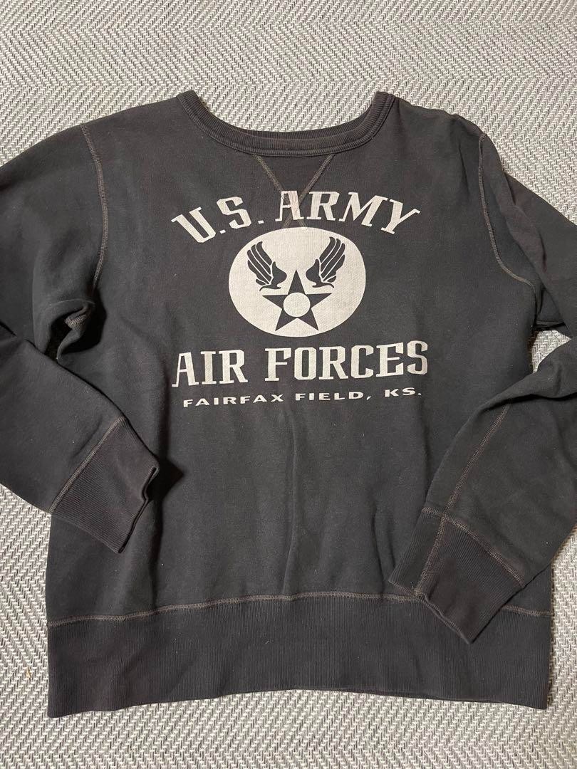 Buzz Rickson US Air Forces Loopwheel Black Sweats… - image 1