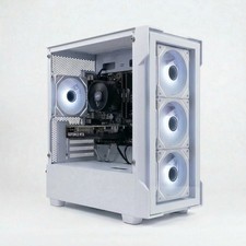 Gaming PC Intel i7 NVIDIA RTX 3050 32GB RAM 1TB SSD Windows 11 WiFi White RGB