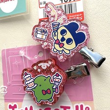 Shimamura Tamagotchi Front Hair Clips Set of 2, MIB, Official