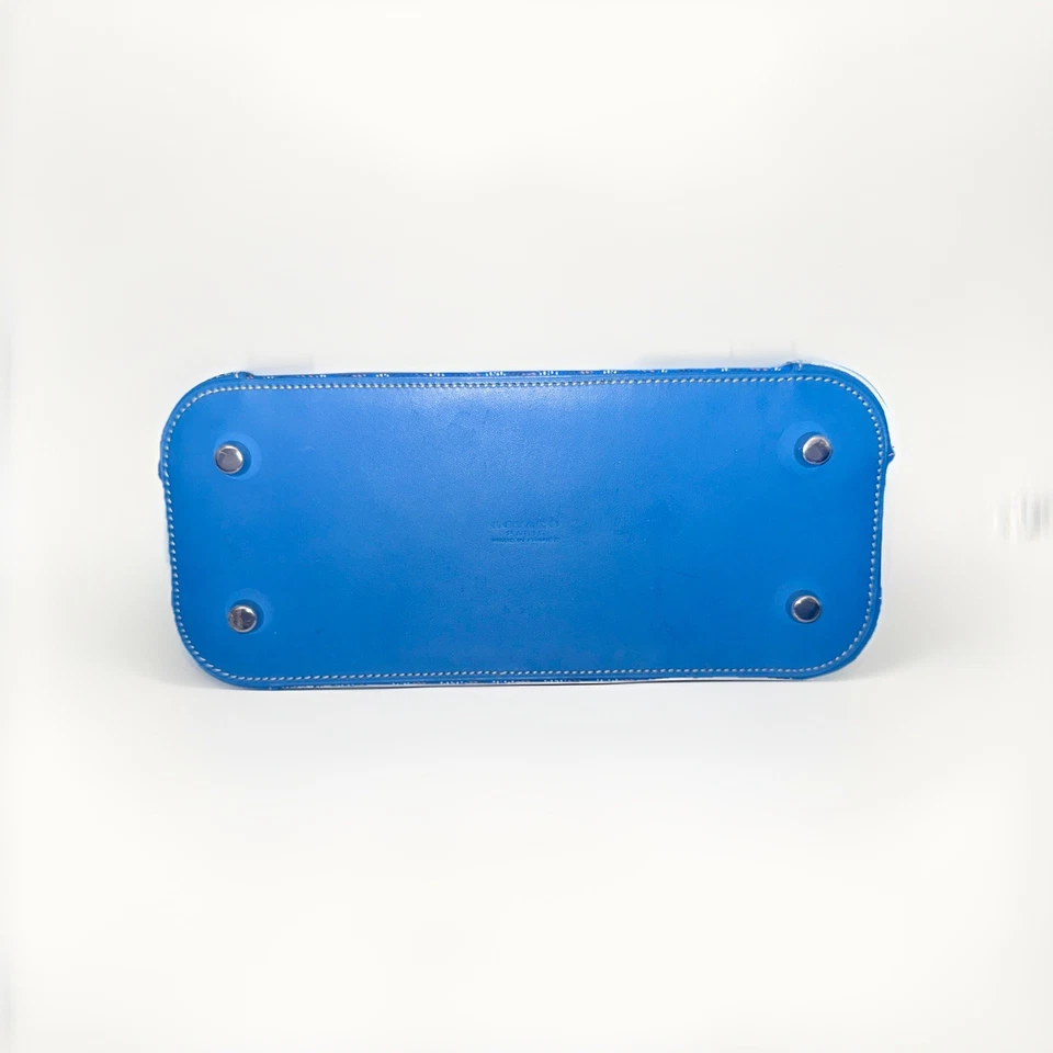 Mini lona recubierta azul cielo Goyard Vendome  Foto 2 de 4